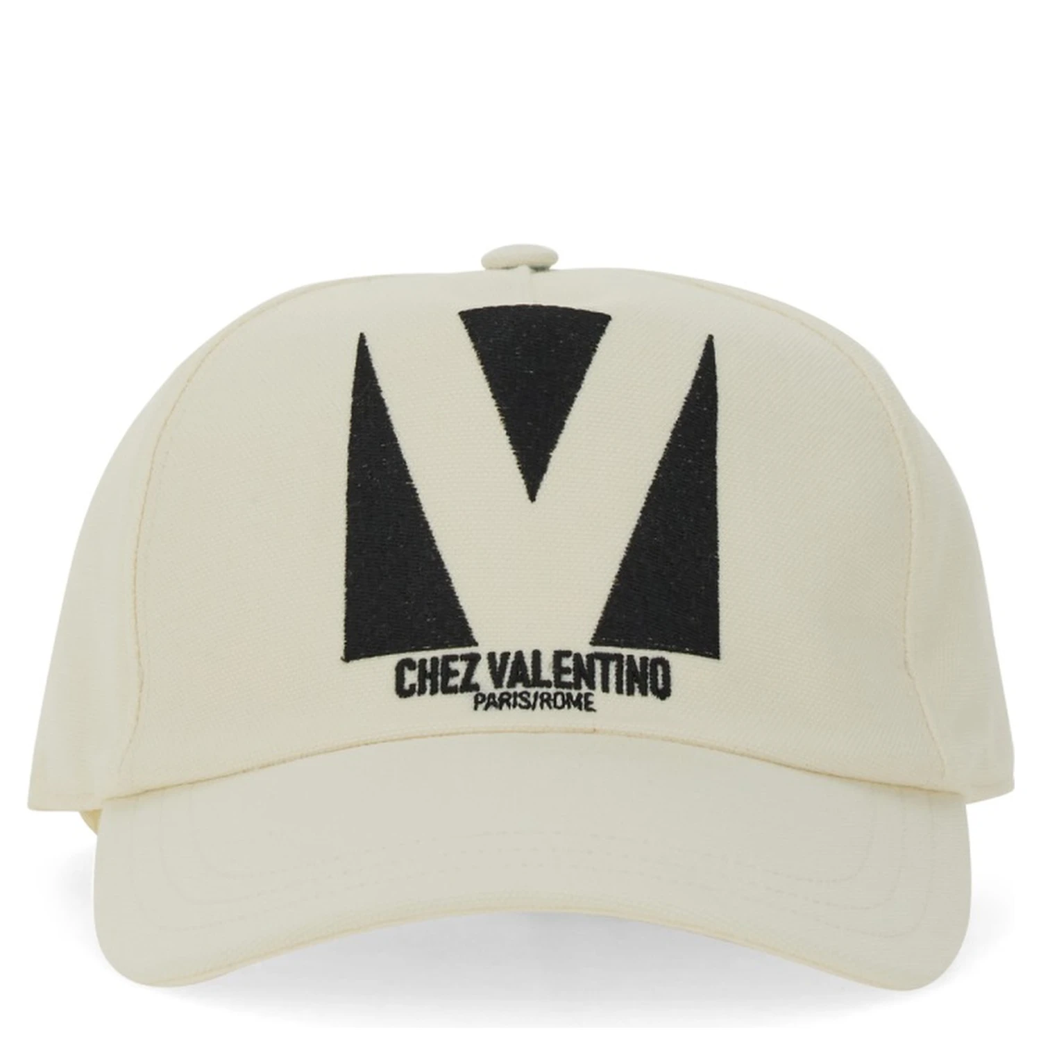 "CHEZ VALENTINO" EMBROIDERED BASEBALL CAP