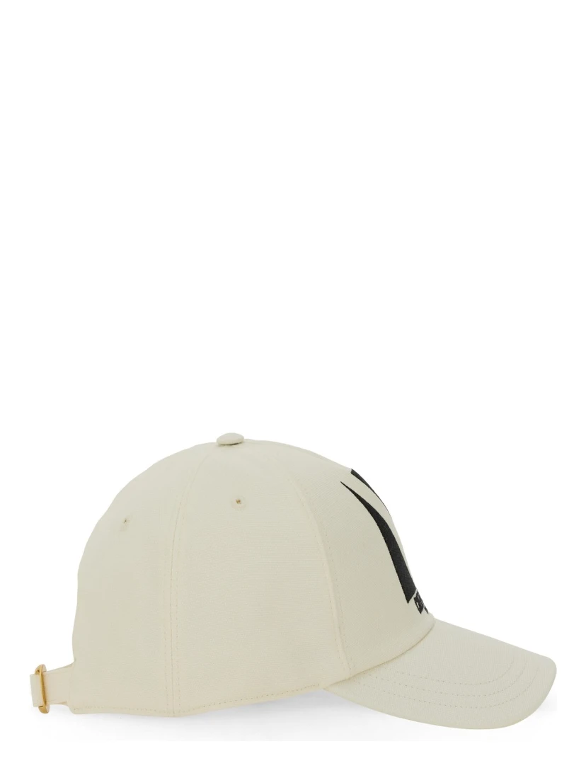 "CHEZ VALENTINO" EMBROIDERED BASEBALL CAP