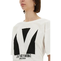 "CHEZ VALENTINO" PRINT T-SHIRT