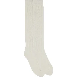 PERFORATED COTTON SOCKS WITH VLOGO