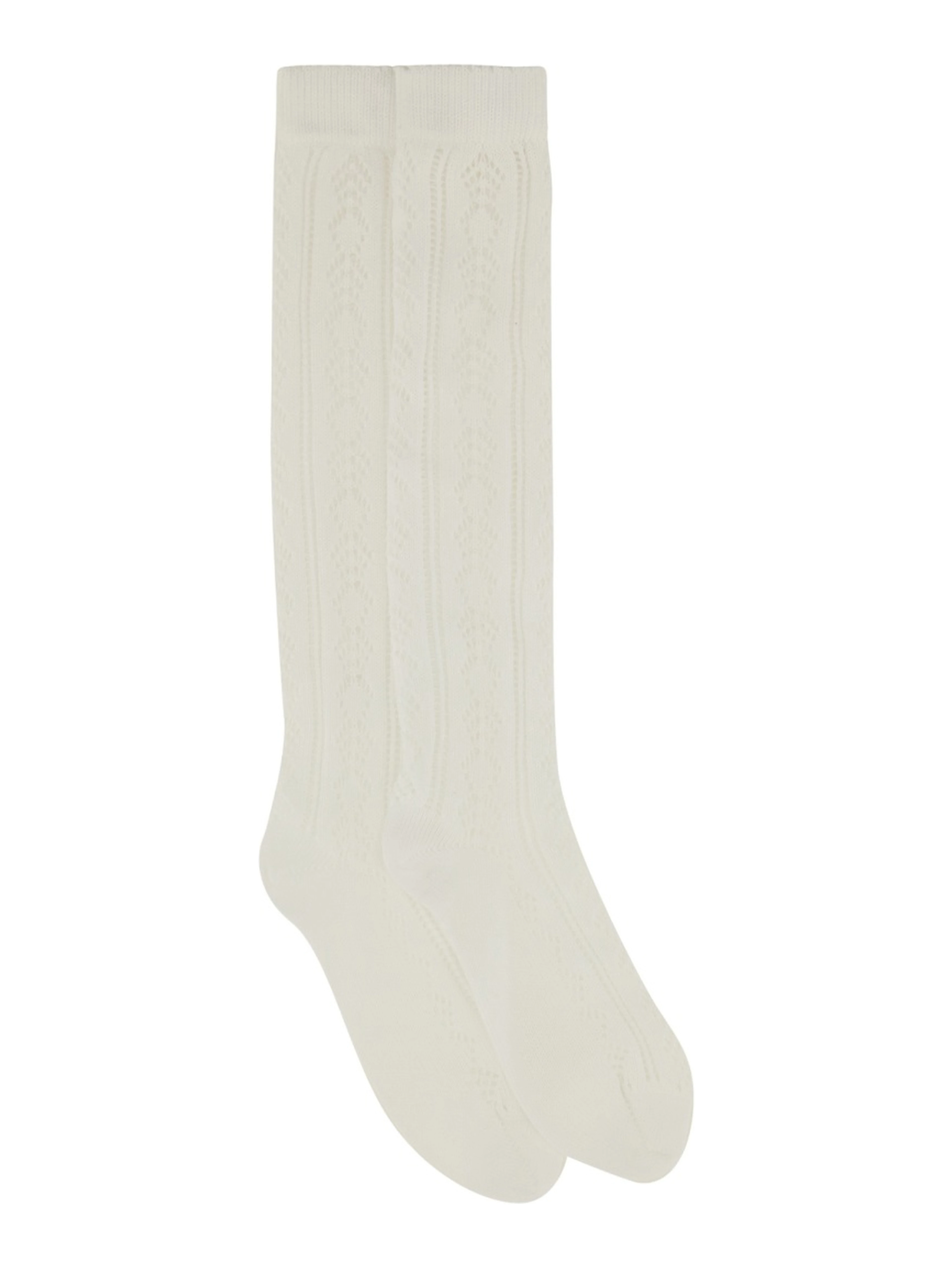 PERFORATED COTTON SOCKS WITH VLOGO