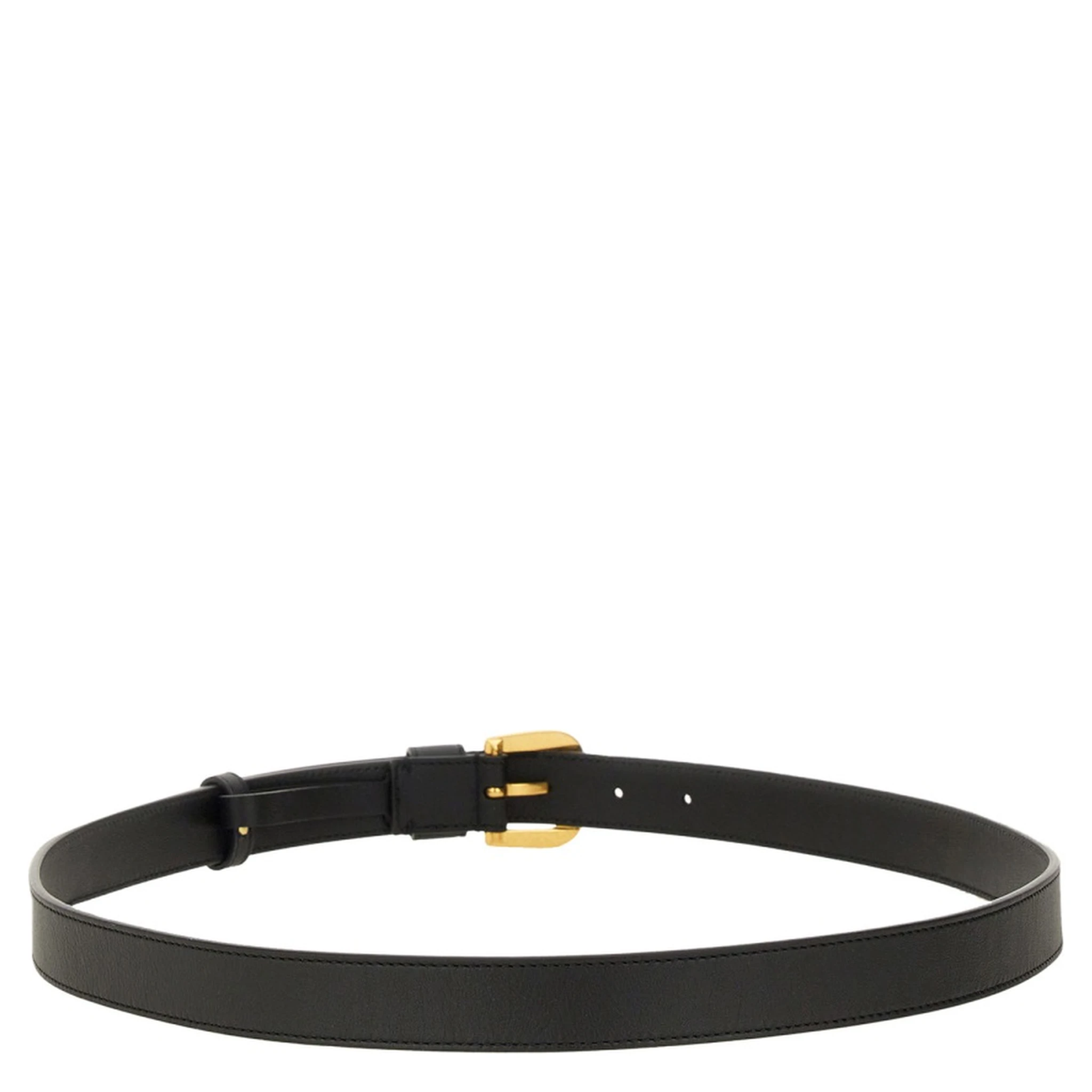GLOSSY CALFSKIN "VLOGO SIGNATURE" BELT
