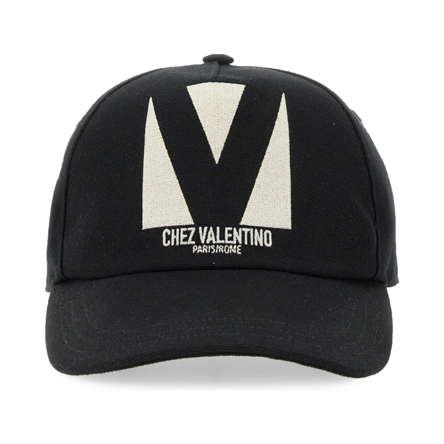 "CHEZ VALENTINO" EMBROIDERED BASEBALL CAP