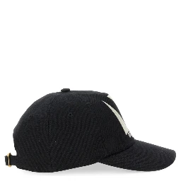 "CHEZ VALENTINO" EMBROIDERED BASEBALL CAP