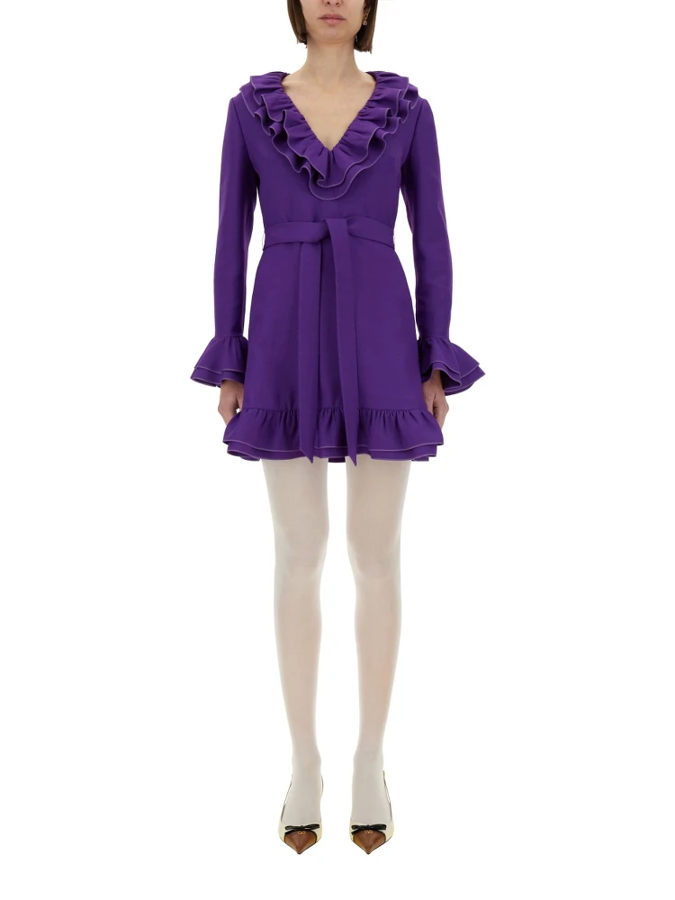 CREPE COUTURE SHORT DRESS