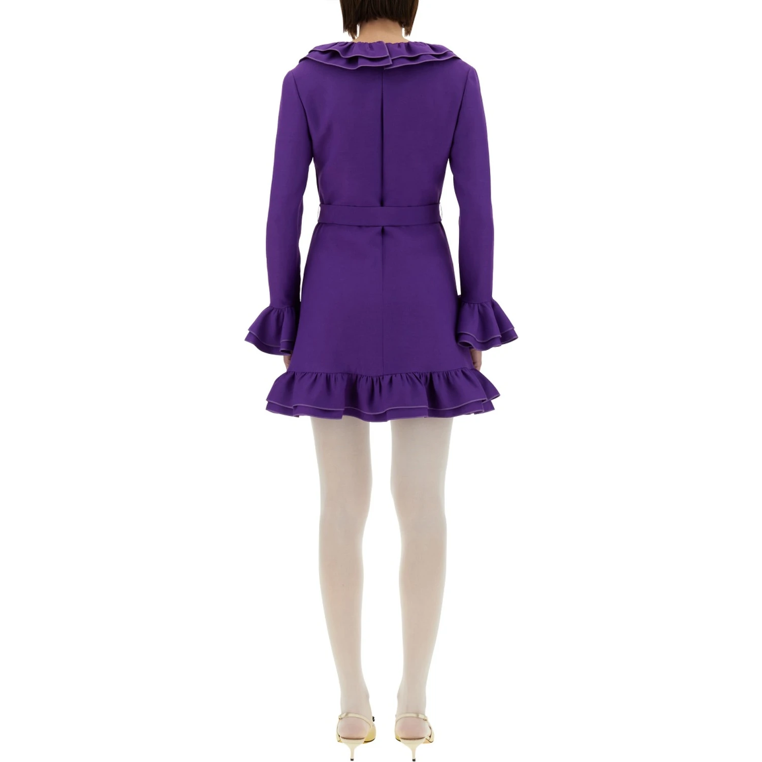 CREPE COUTURE SHORT DRESS