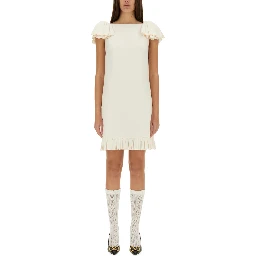 CREPE COUTURE SHORT DRESS