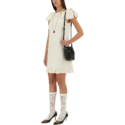 CREPE COUTURE SHORT DRESS