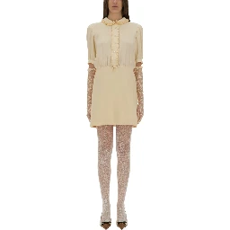 CREPE COUTURE SHORT DRESS