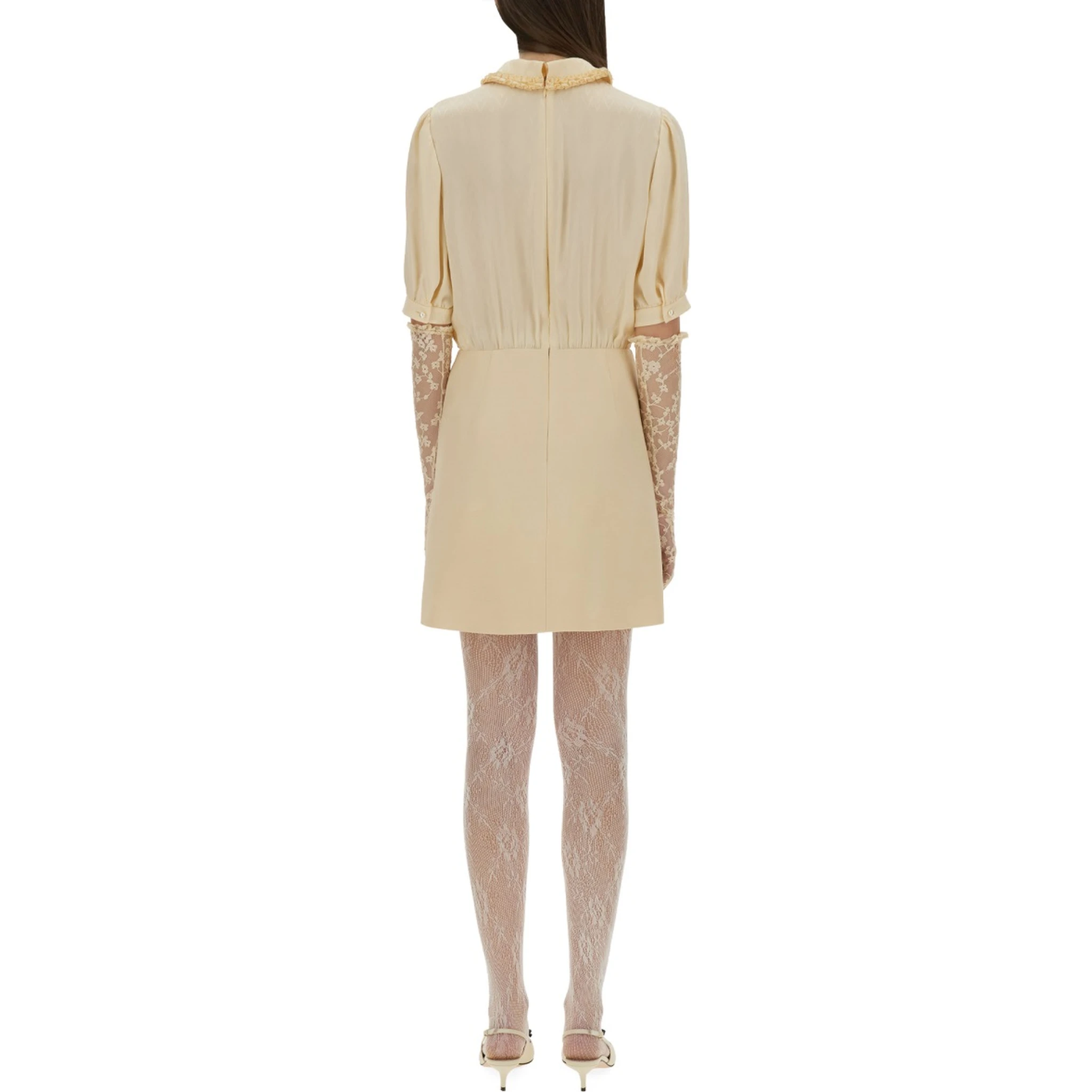 CREPE COUTURE SHORT DRESS