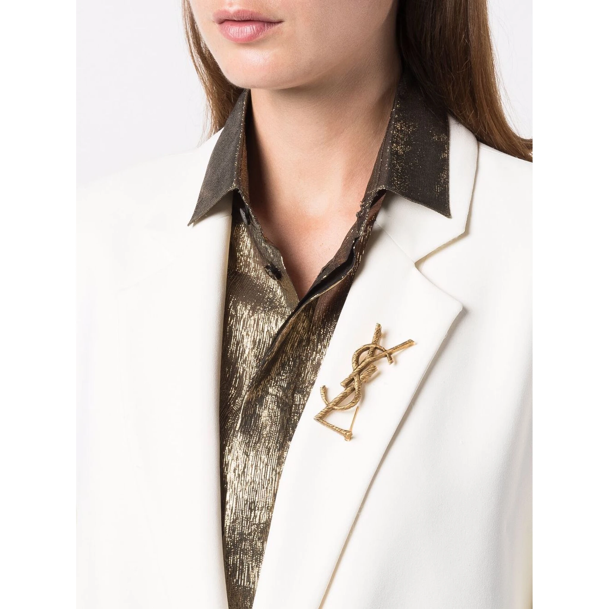 Opyum YSL Cassandre brooch