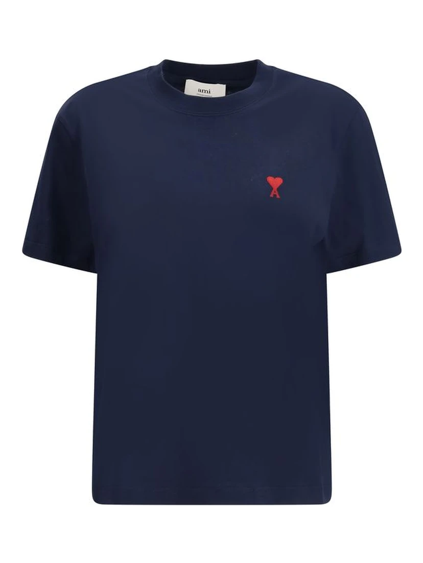 Blue Cotton T-Shirt