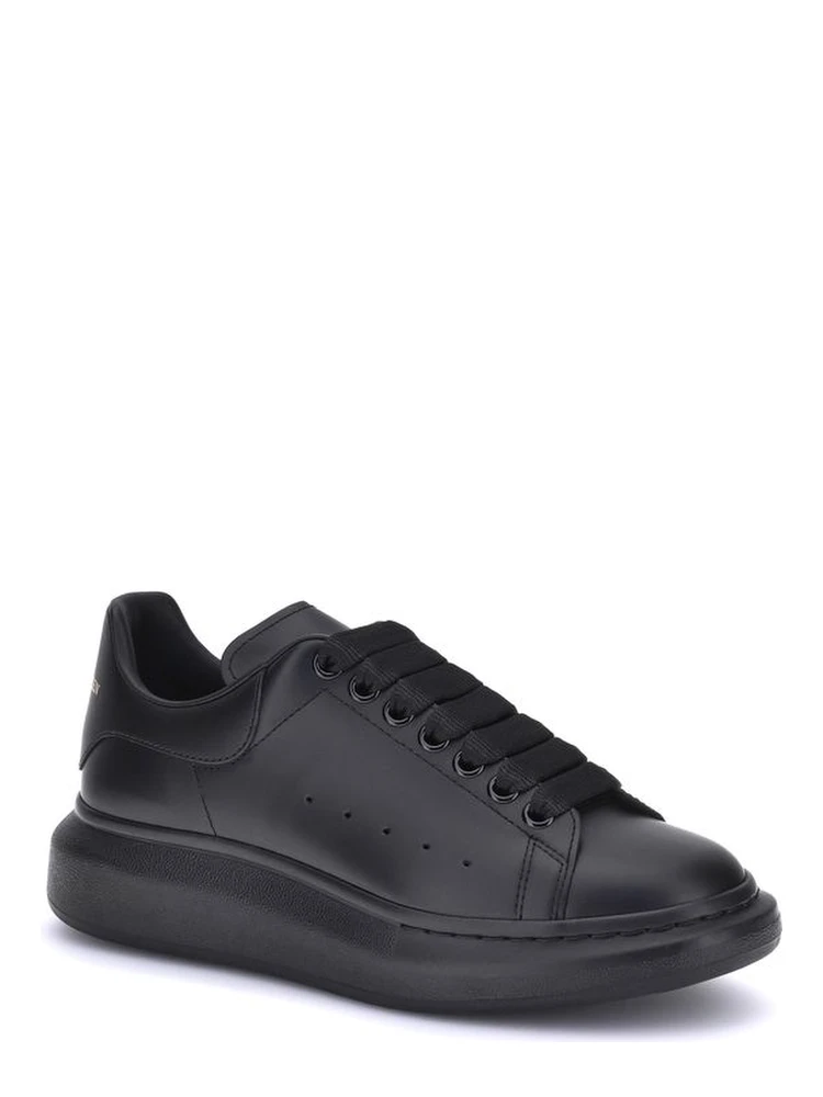 Black Calf Leather Bos Taurus Platform Sneakers alternative