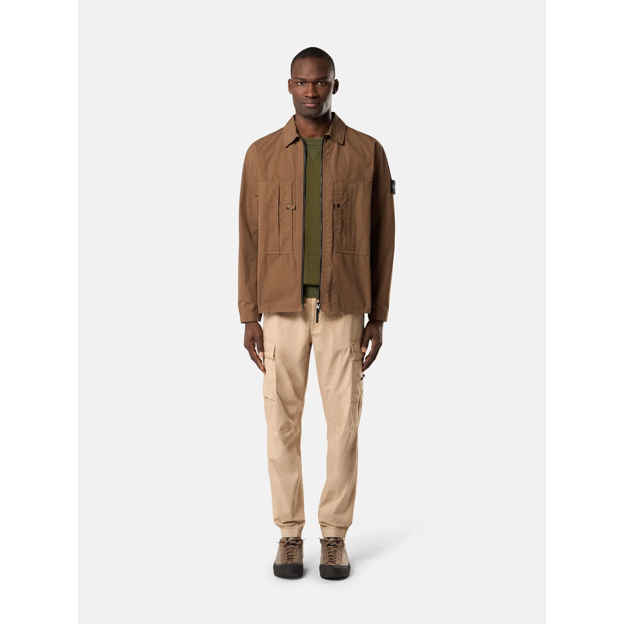 Stone Island Jackets Brown
