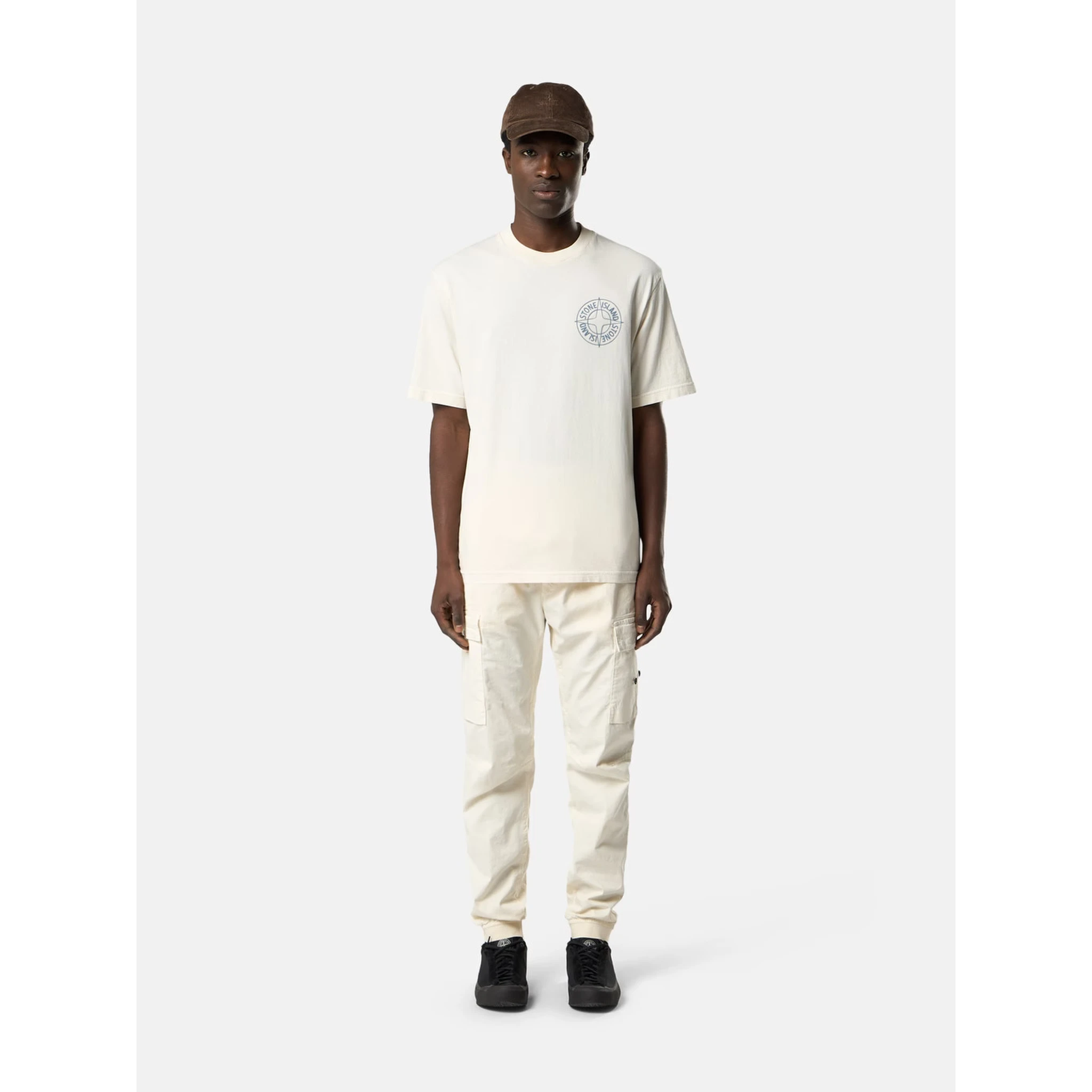 Stone Island T-shirts and Polos White