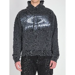 Washed Crayon Loop hoodie