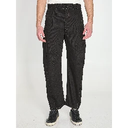 Twisted belted pants