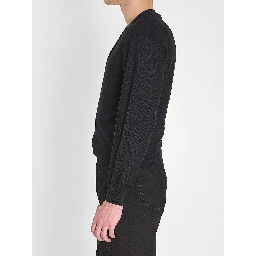 Relaxed twisted cardigan