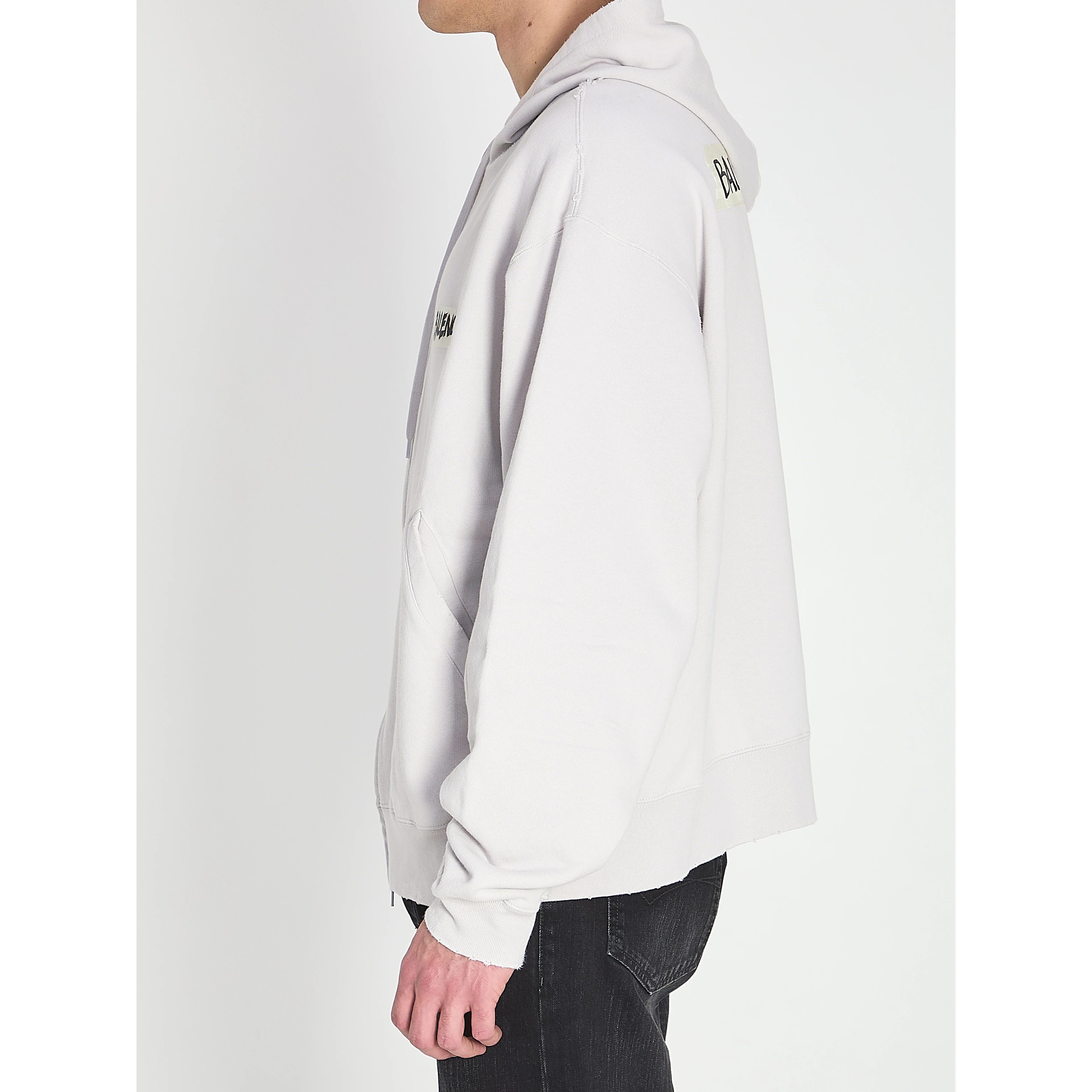 Masking Tape zip-up hoodie