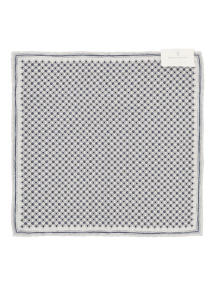 Brunello Cucinelli Scarfs Avion Blue