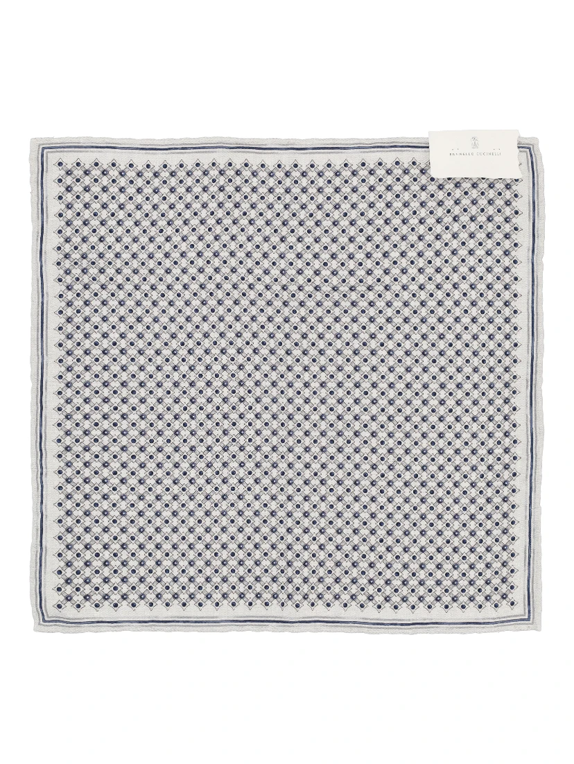 Brunello Cucinelli Scarfs Avion Blue