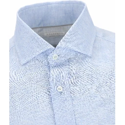 Brunello Cucinelli Shirts Light Blue