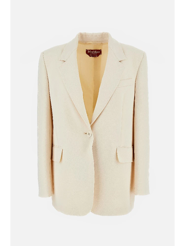 Max Mara Studio Jackets White
