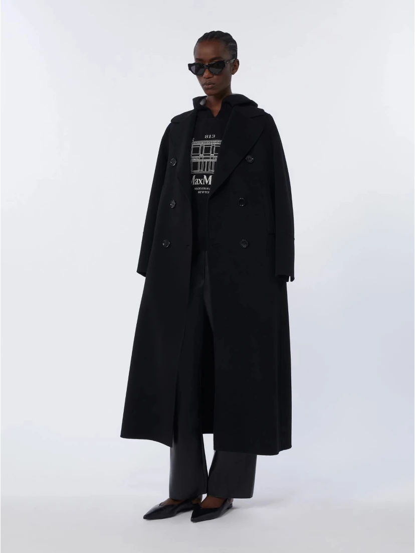 S Max Mara Coats Black