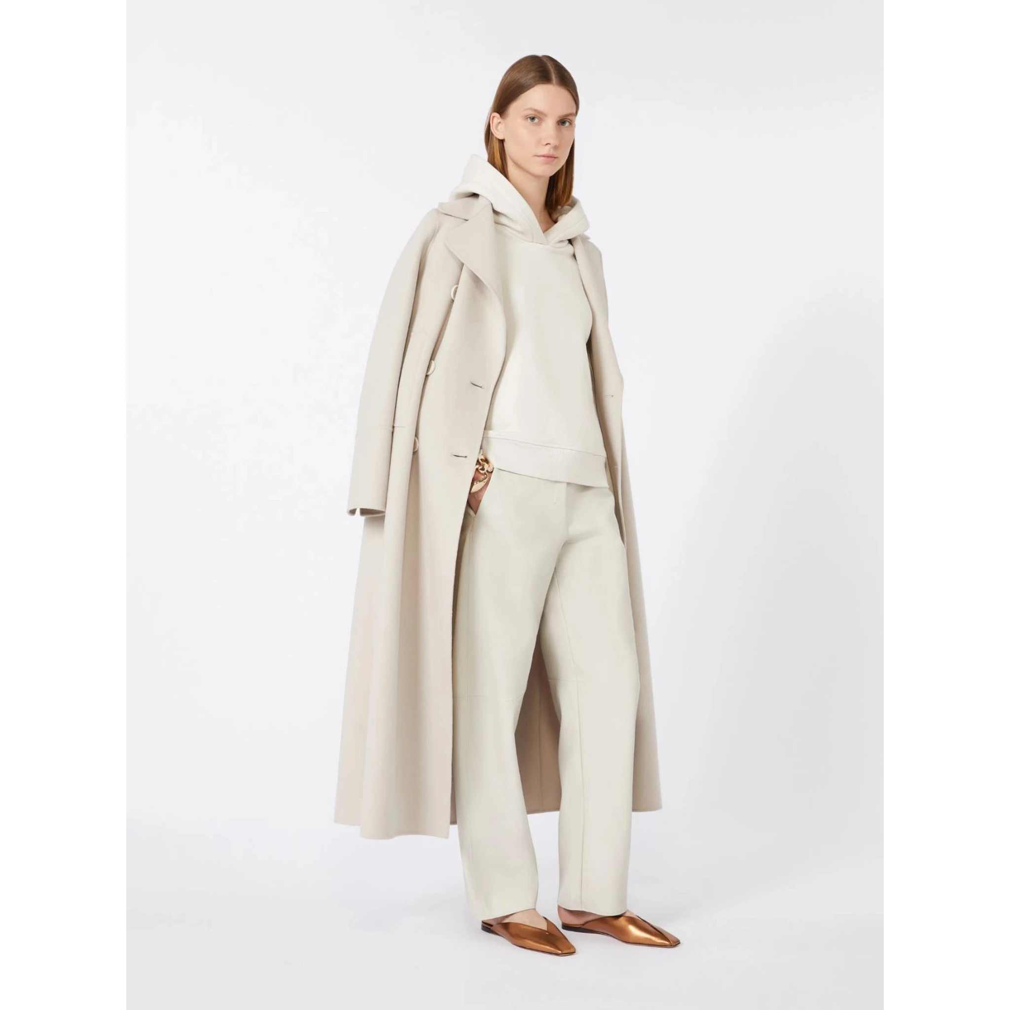 S Max Mara Coats Beige
