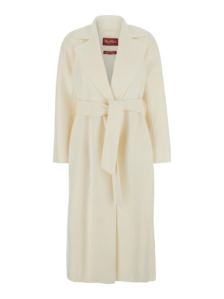 Max Mara Studio Coats White