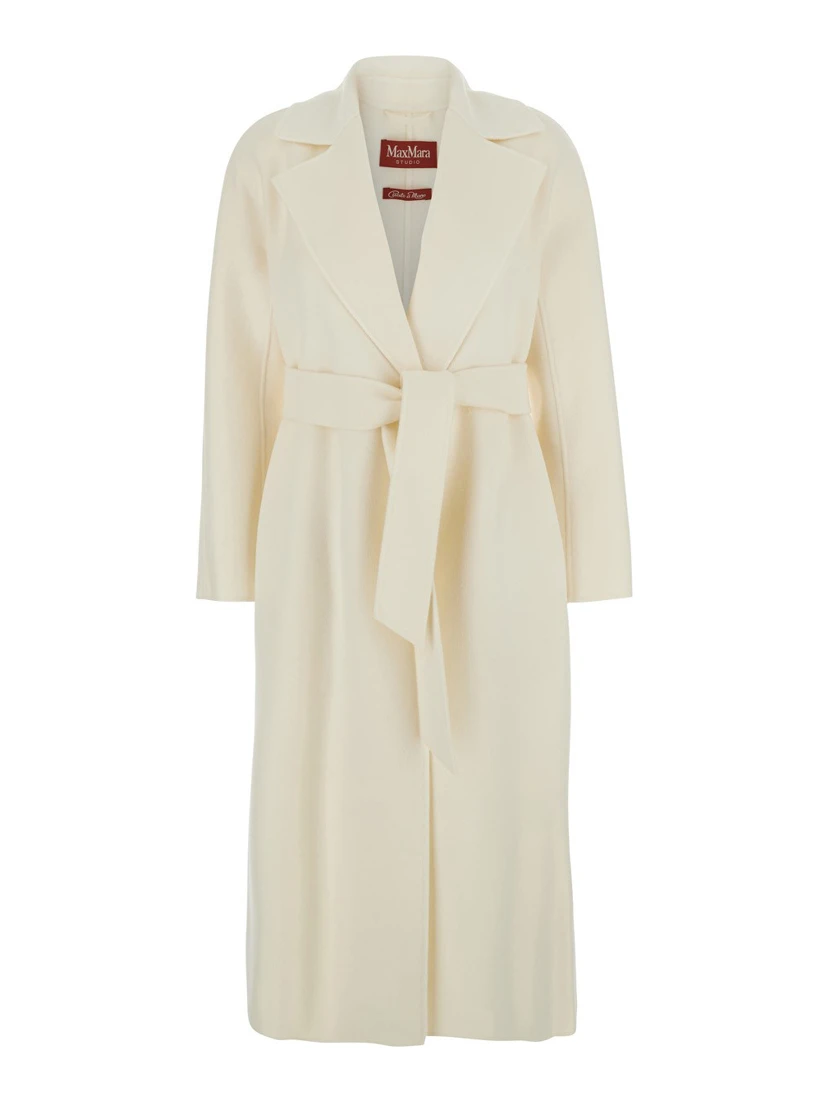 Max Mara Studio Coats White
