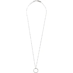 NECKLACE WITH RING PENDANT