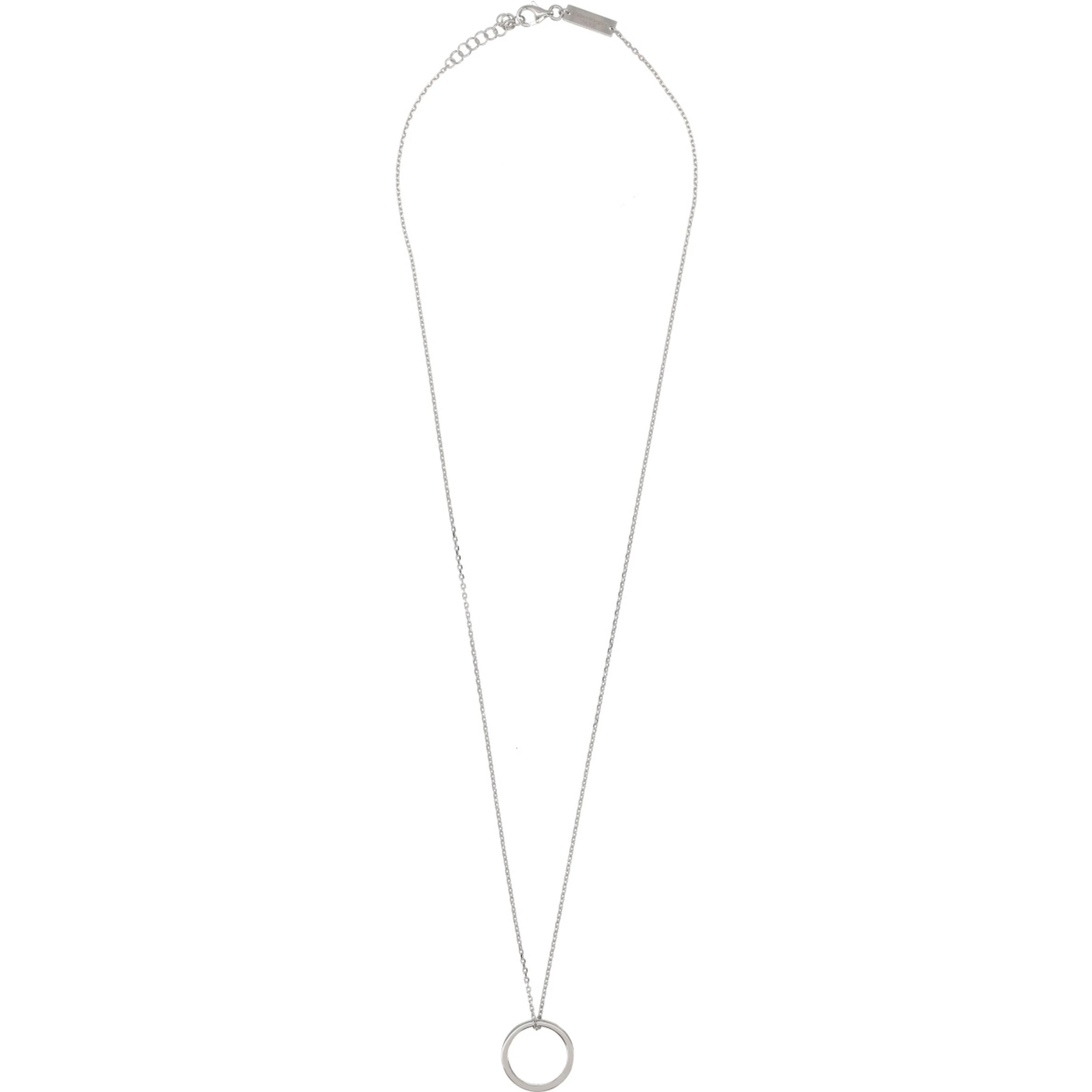 NECKLACE WITH RING PENDANT