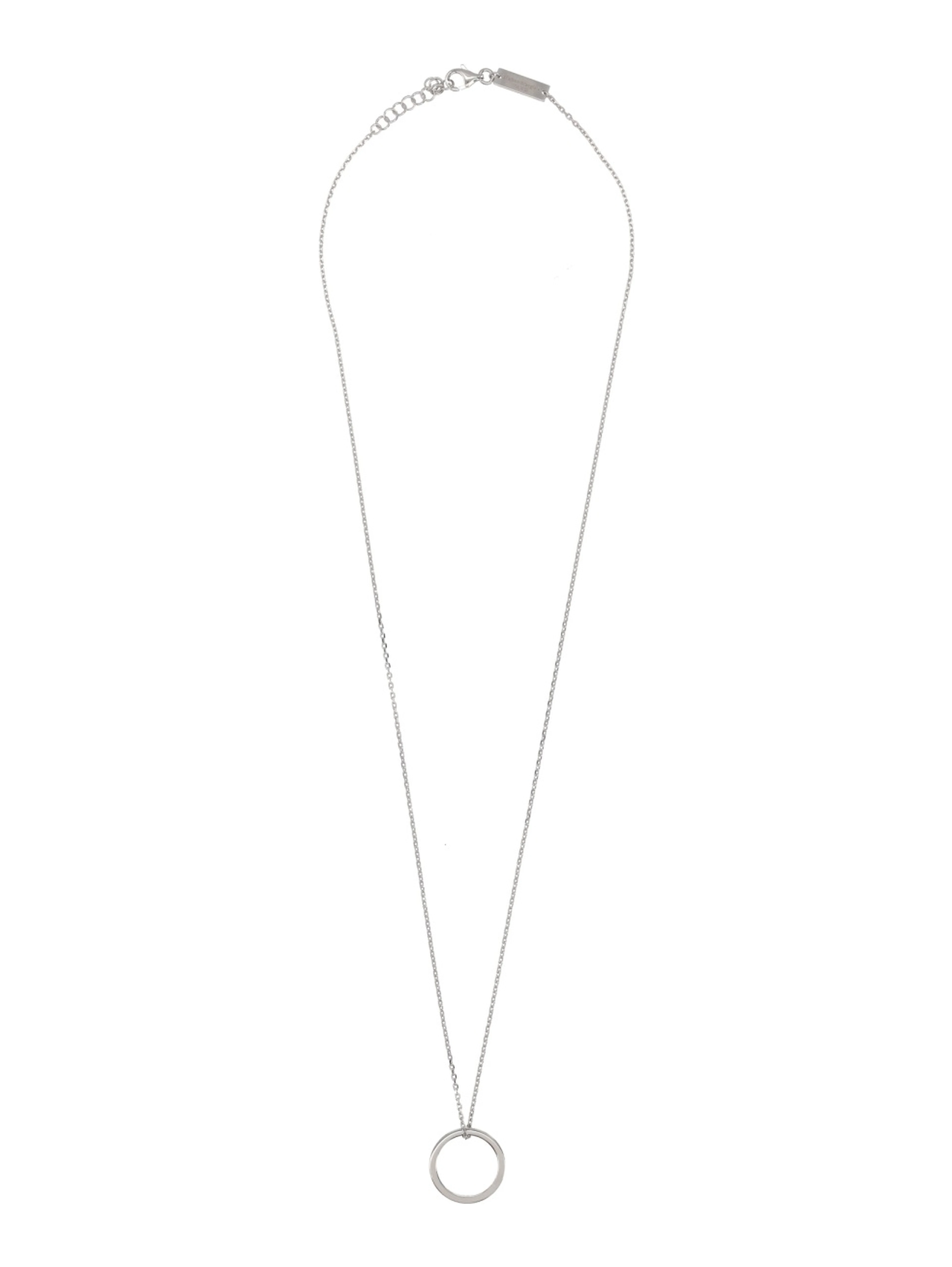 NECKLACE WITH RING PENDANT