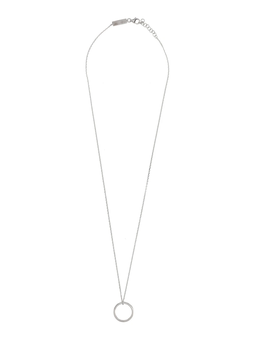 NECKLACE WITH RING PENDANT