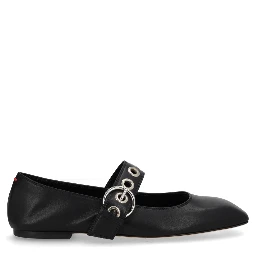 "UMA MARY-JANE" SHOE WITH EYELETS