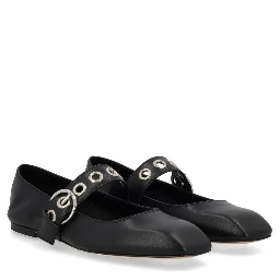 "UMA MARY-JANE" SHOE WITH EYELETS