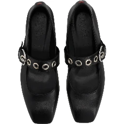 "UMA MARY-JANE" SHOE WITH EYELETS