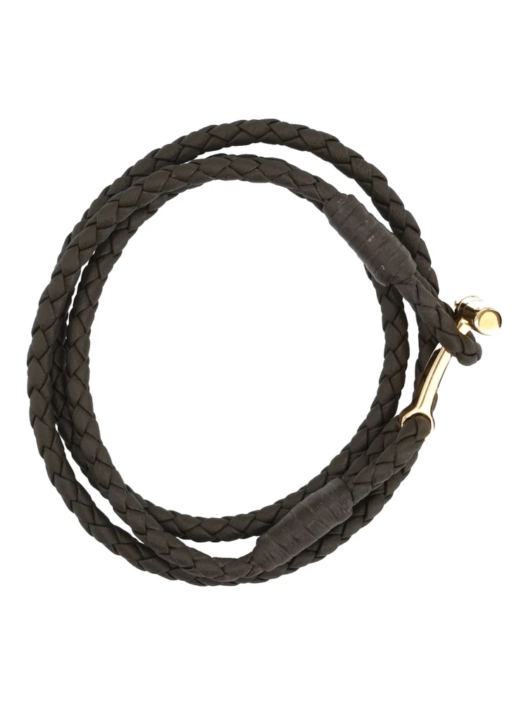 سوار من الجلد المضفر