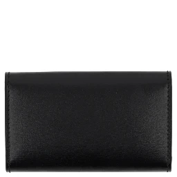 LEATHER KEYCHAIN CLUTCH BAG