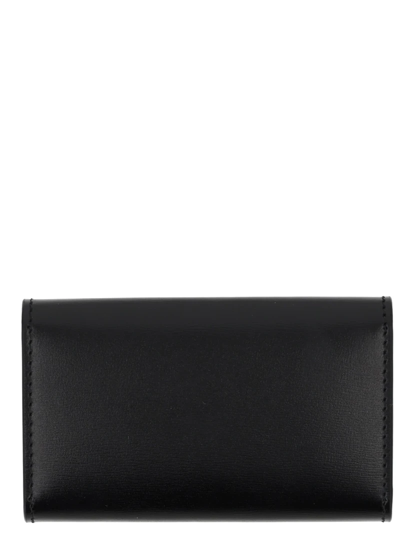 LEATHER KEYCHAIN CLUTCH BAG