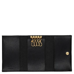 LEATHER KEYCHAIN CLUTCH BAG