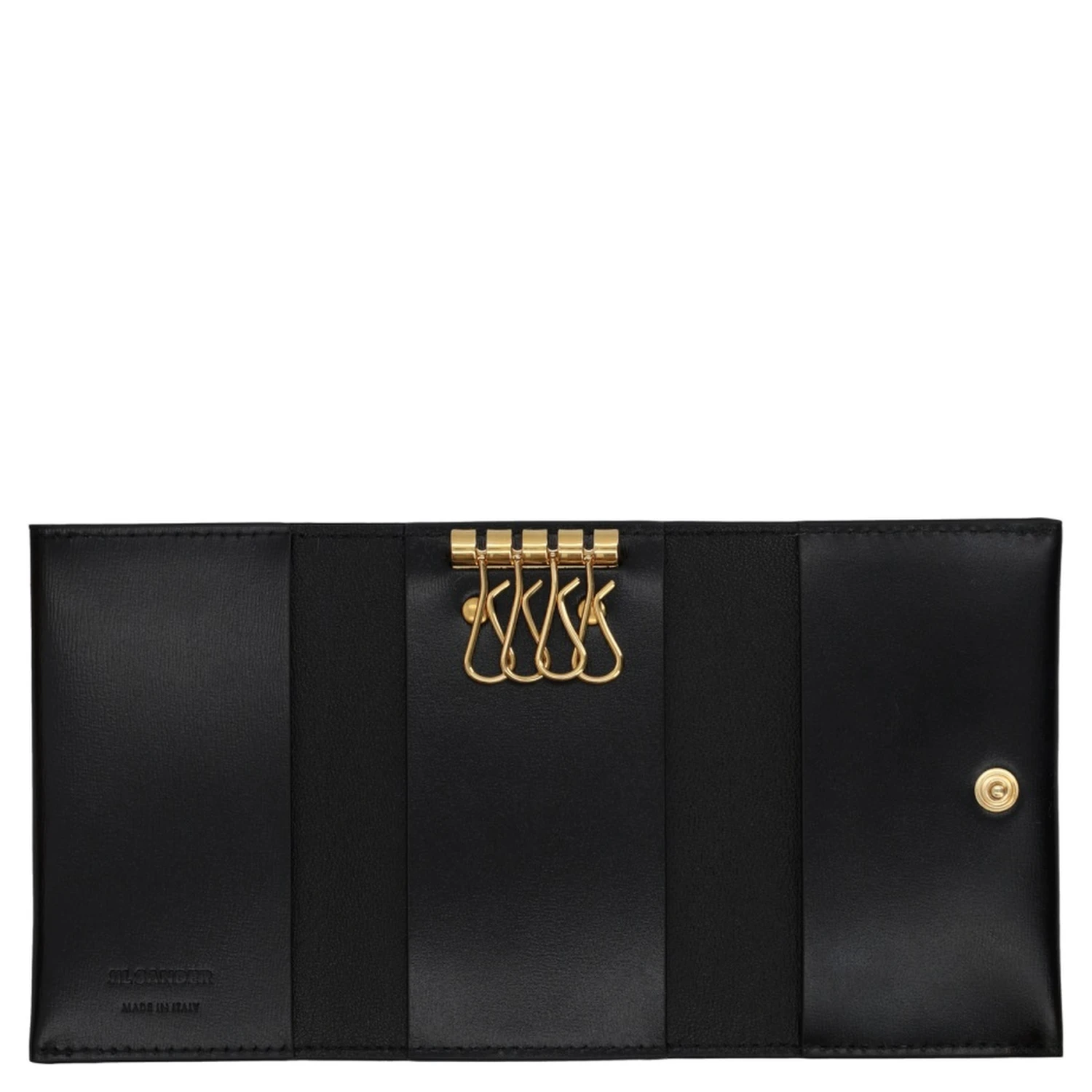 LEATHER KEYCHAIN CLUTCH BAG