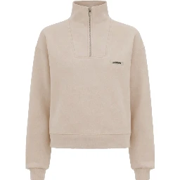 GROSGRAIN SWEATSHIRT WITH TURTLENECK