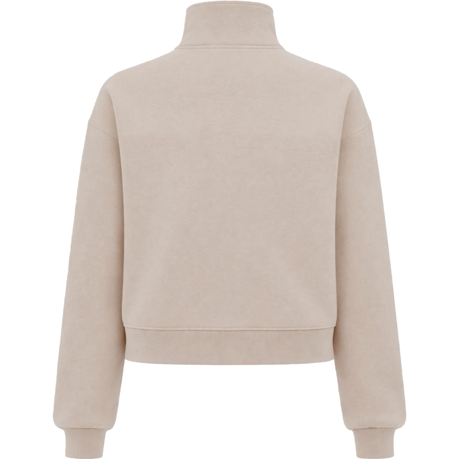 GROSGRAIN SWEATSHIRT WITH TURTLENECK
