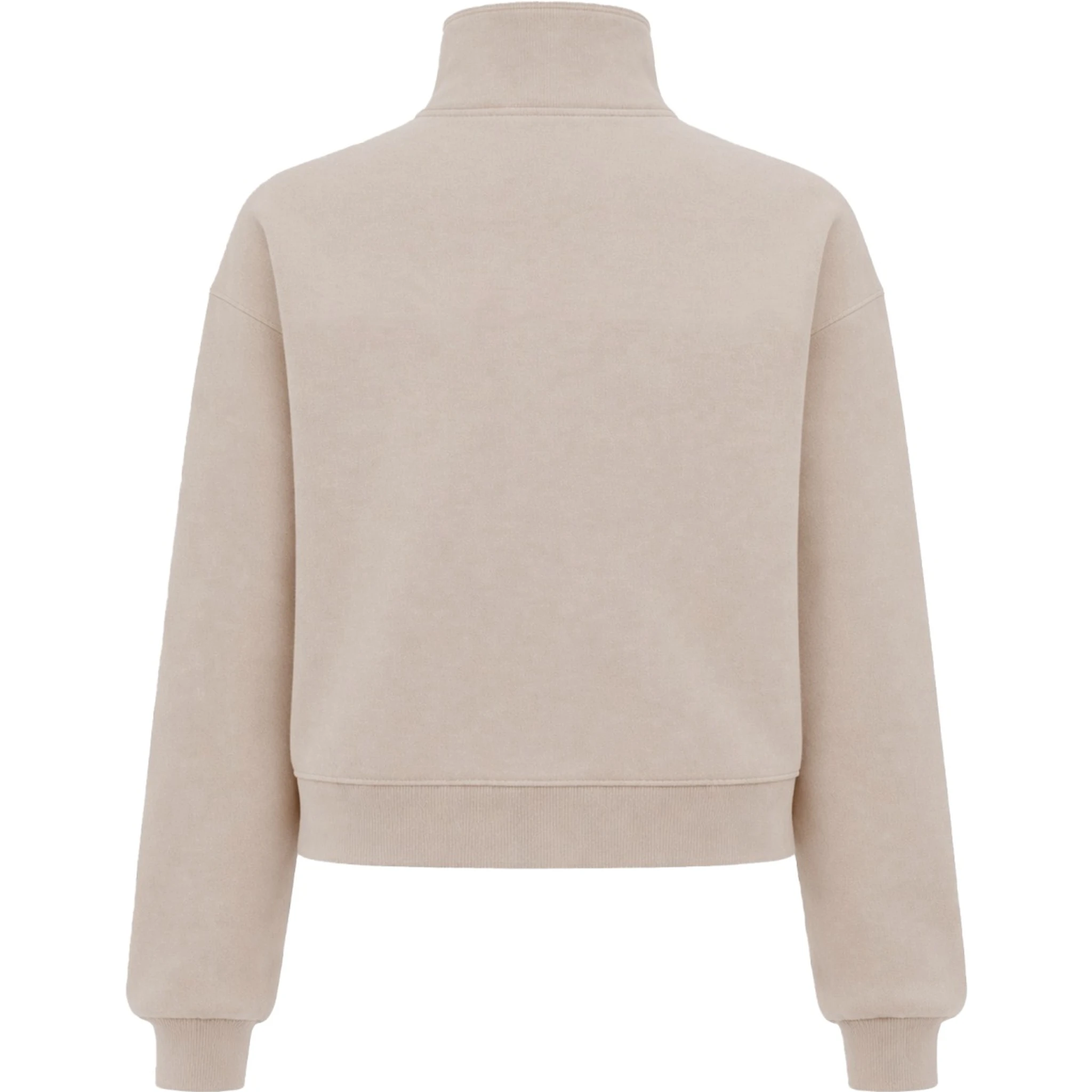 GROSGRAIN SWEATSHIRT WITH TURTLENECK
