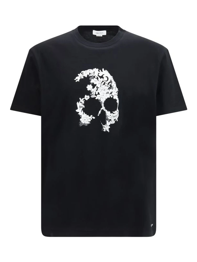 Black Cotton T-Shirt