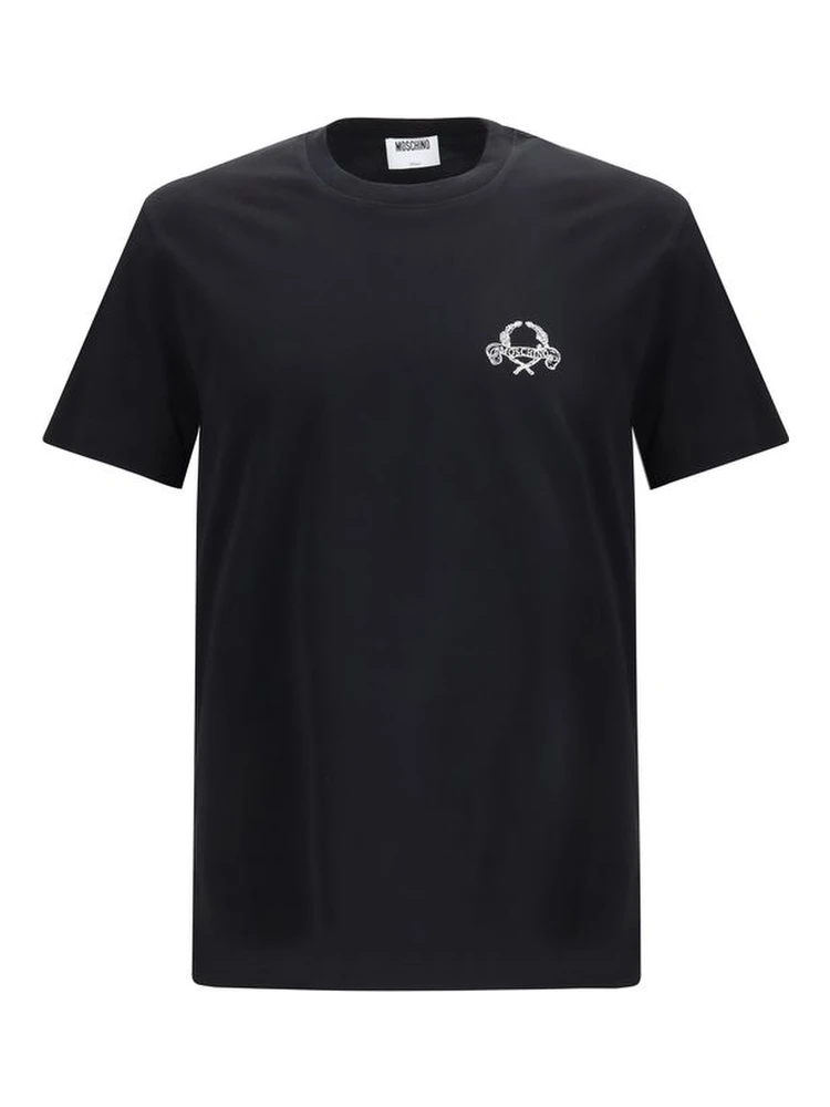 Black Cotton T-Shirt