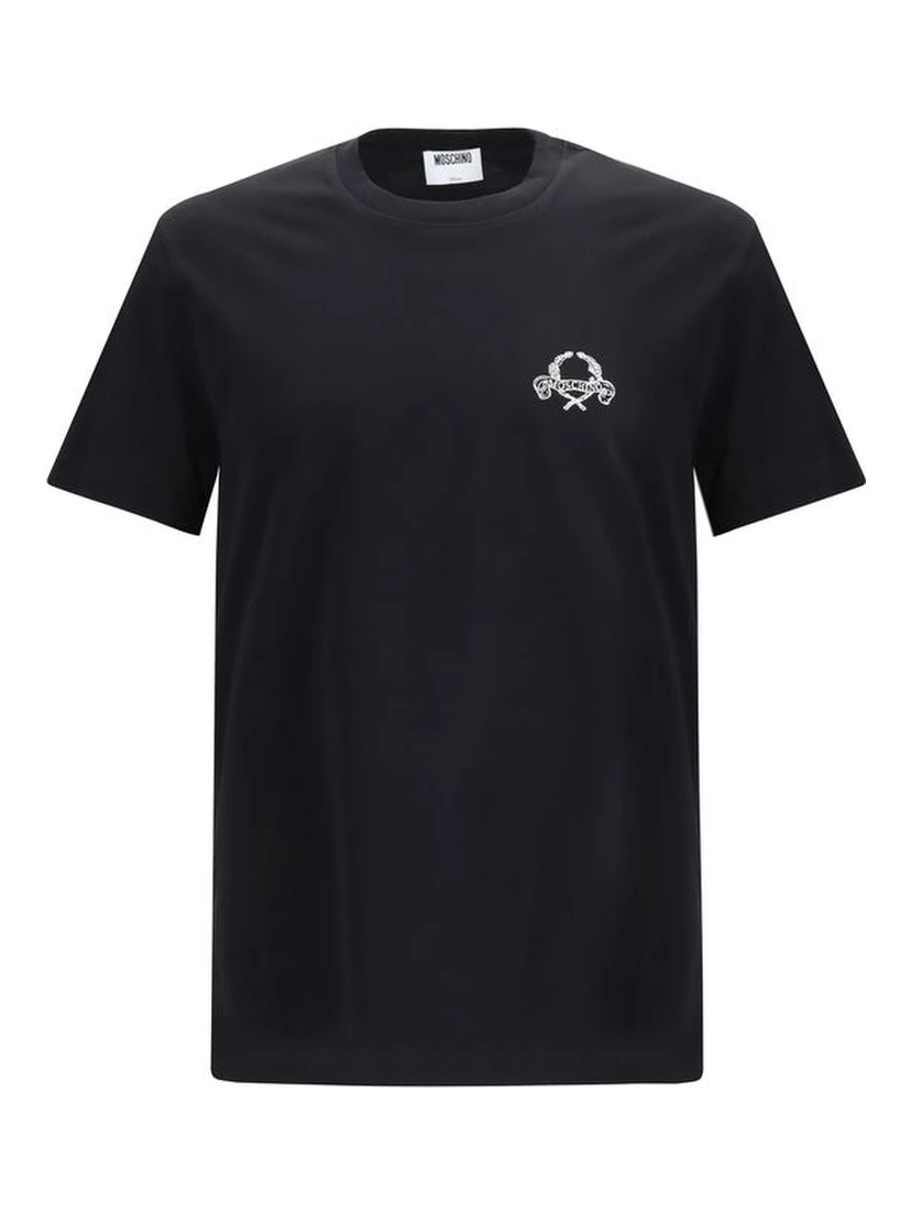 Black Cotton T-Shirt