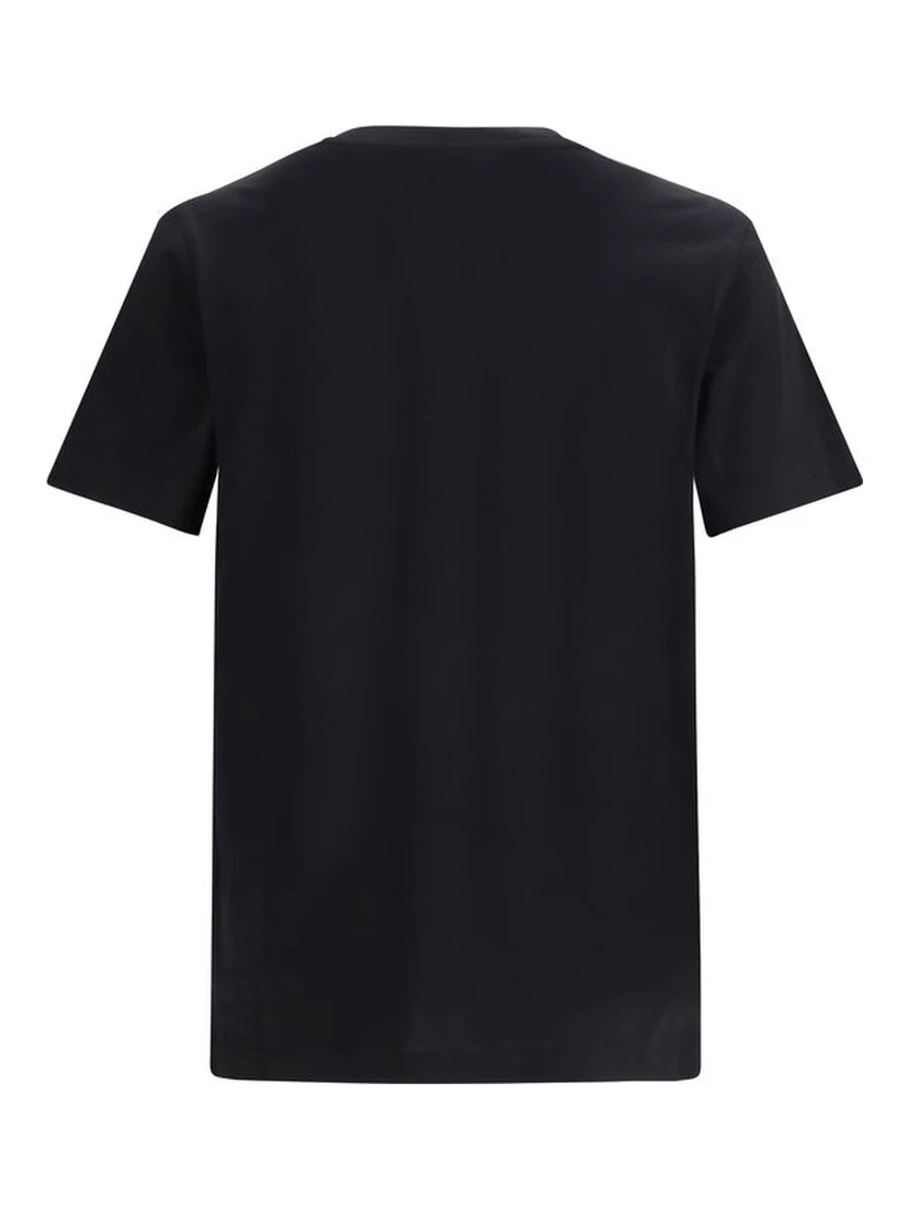 Black Cotton T-Shirt